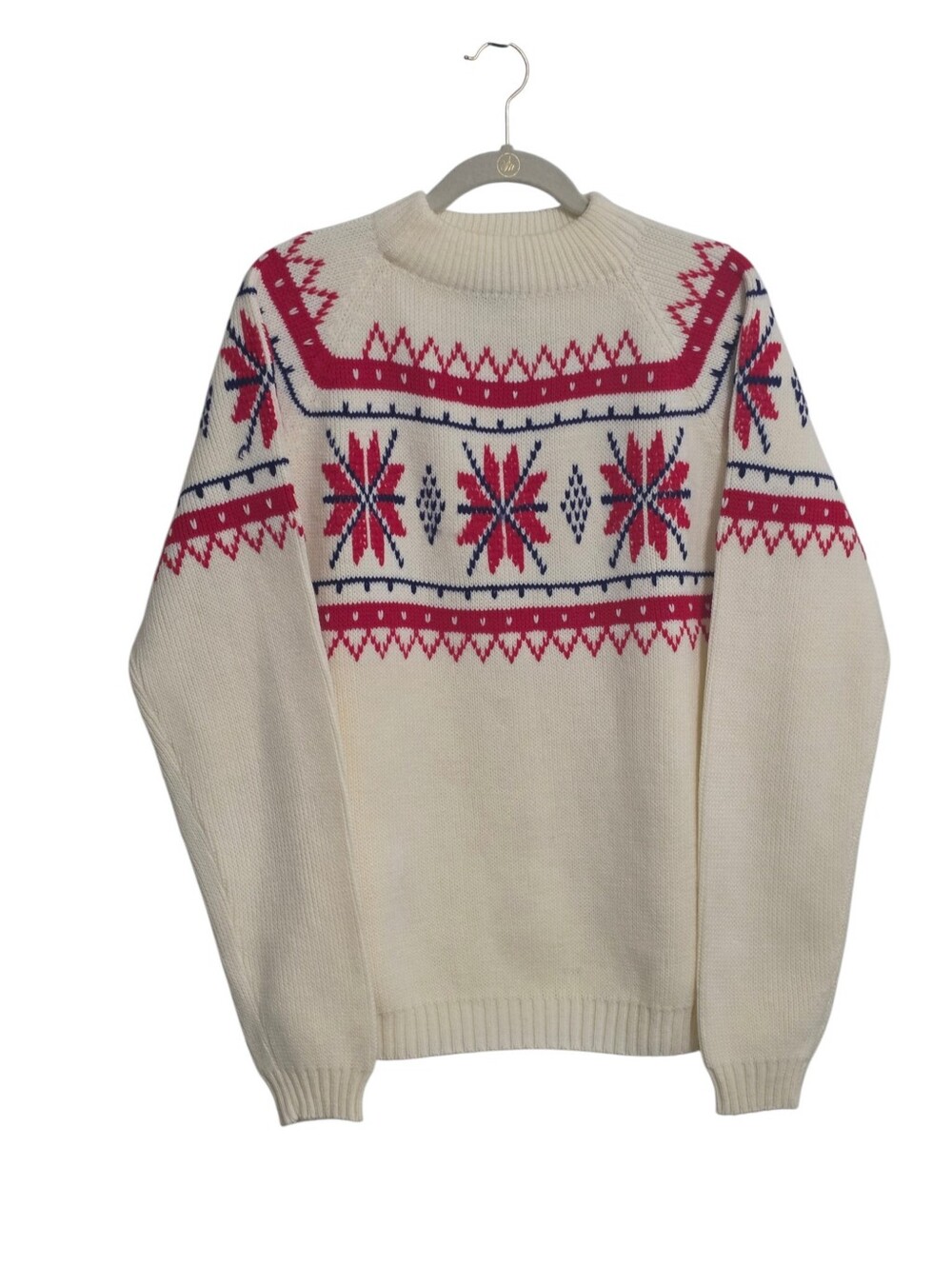 Vintage Mens JC Pennys Fair Isle Nordic Sweater XL